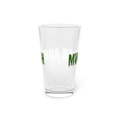MWAH AH AHHHHH Halloween 16oz Pint Glass