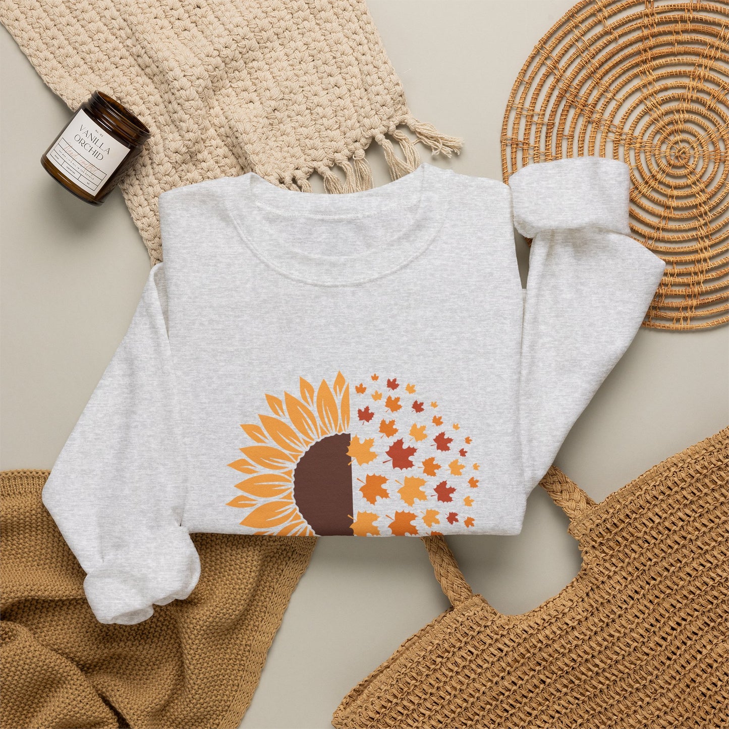 #FallVibes Unisex Heavy Blend Crewneck Sweatshirt
