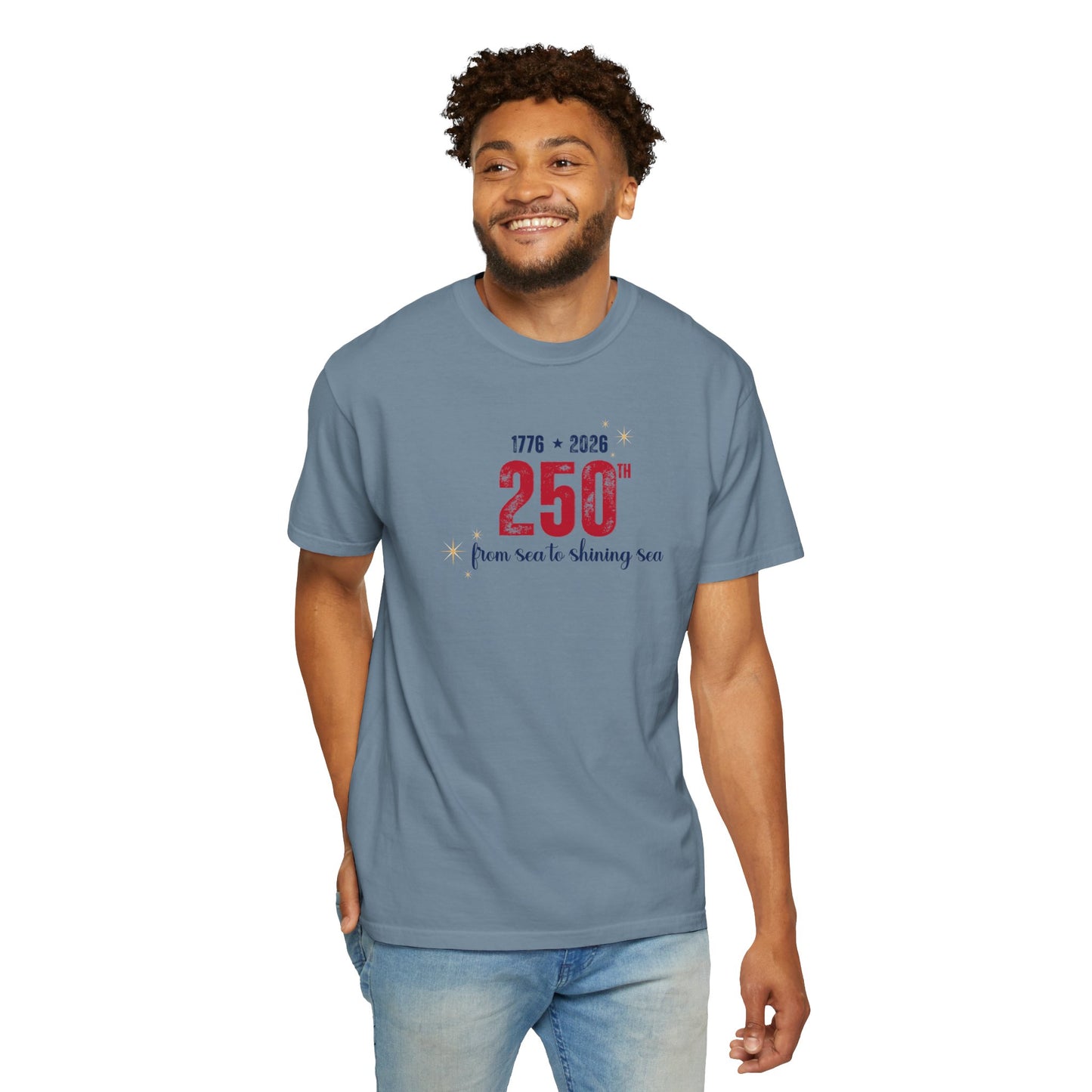 250th Anniversary Tee — "From Sea to Shining Sea" 1776-2026 Celebration T-Shirt