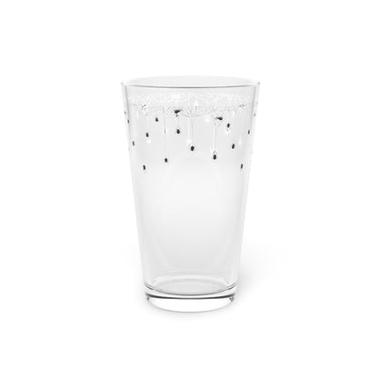 Creepy Crawly Spiders 16oz Pint Glass