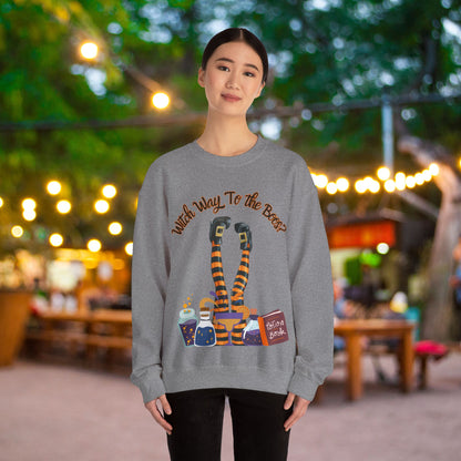 Witch Way To The Boos? Crewneck Sweatshirt