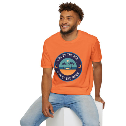 Live By The Sea Love By The Moon Tee