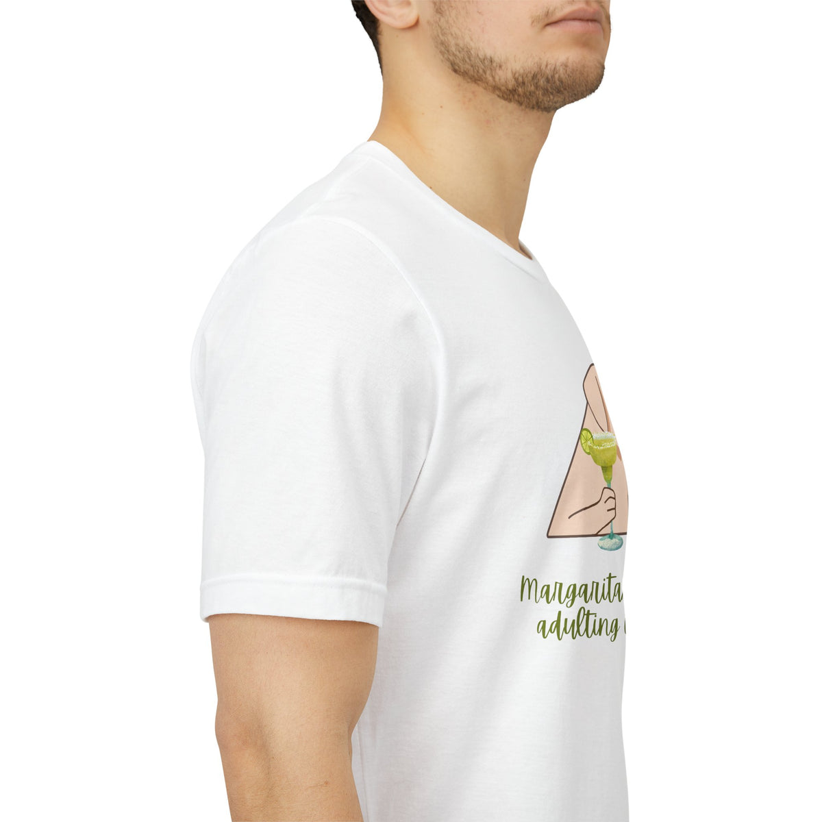 Margaritas...Because Adulting Is Hard | Unisex Jersey T-Shirt
