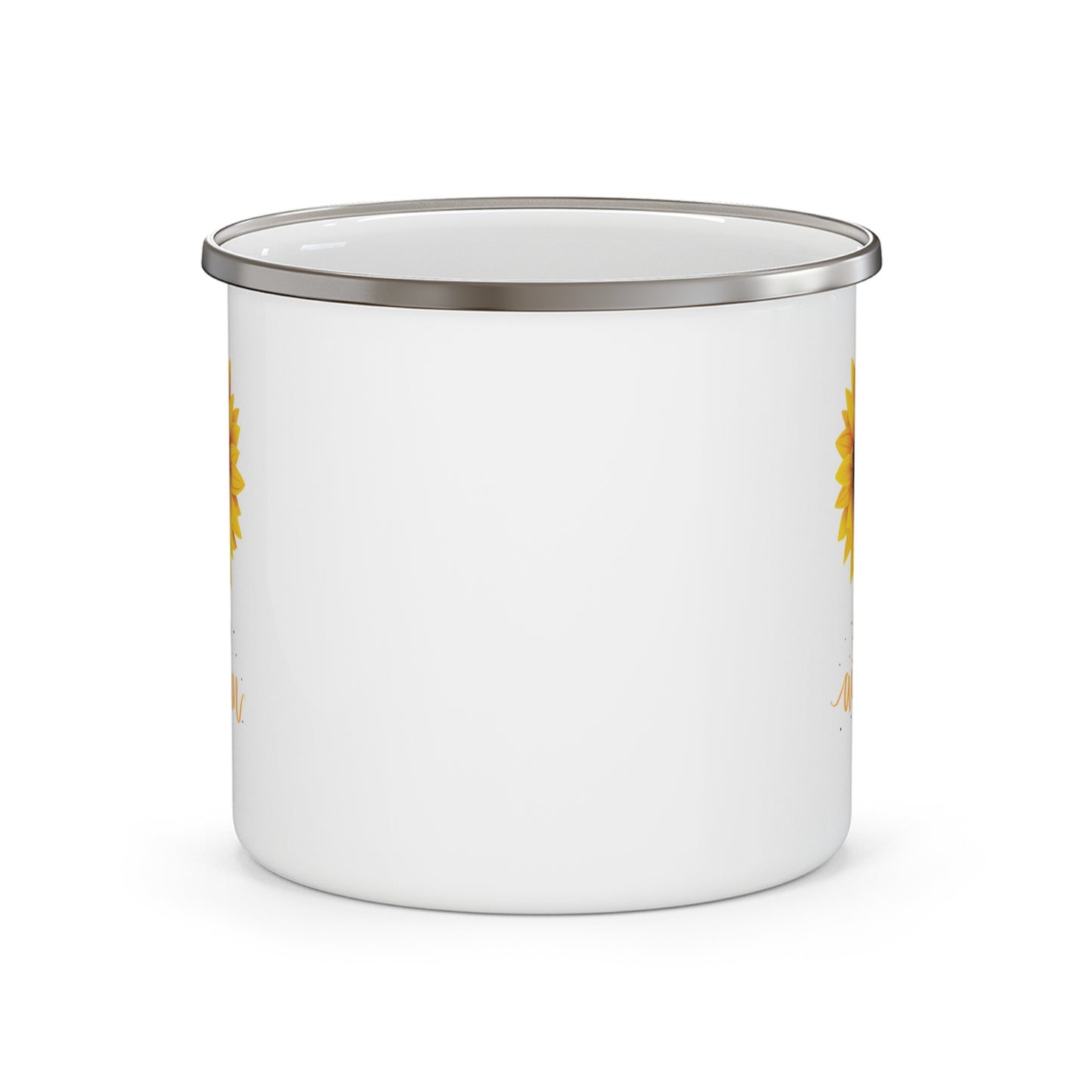 Hello Autumn Enamel Camping Mug