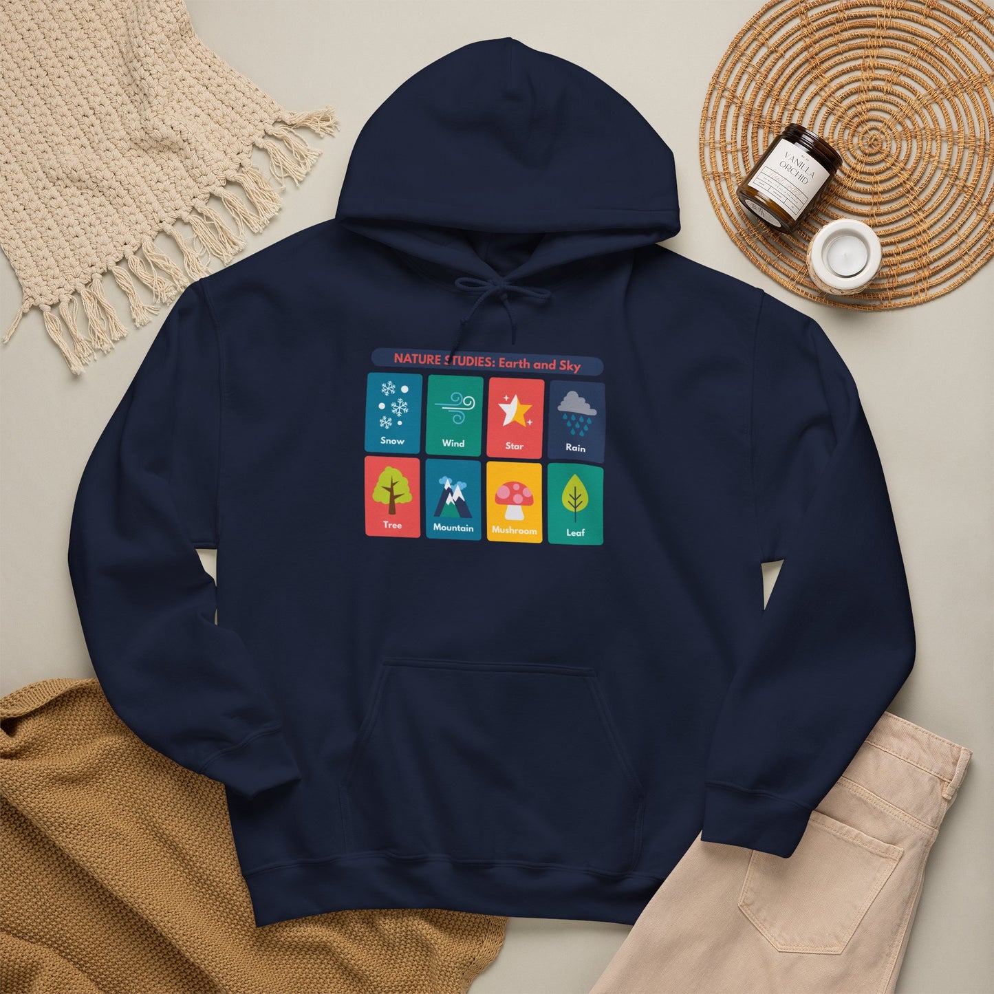 Nature Studies: Earth and Sky Hoodie