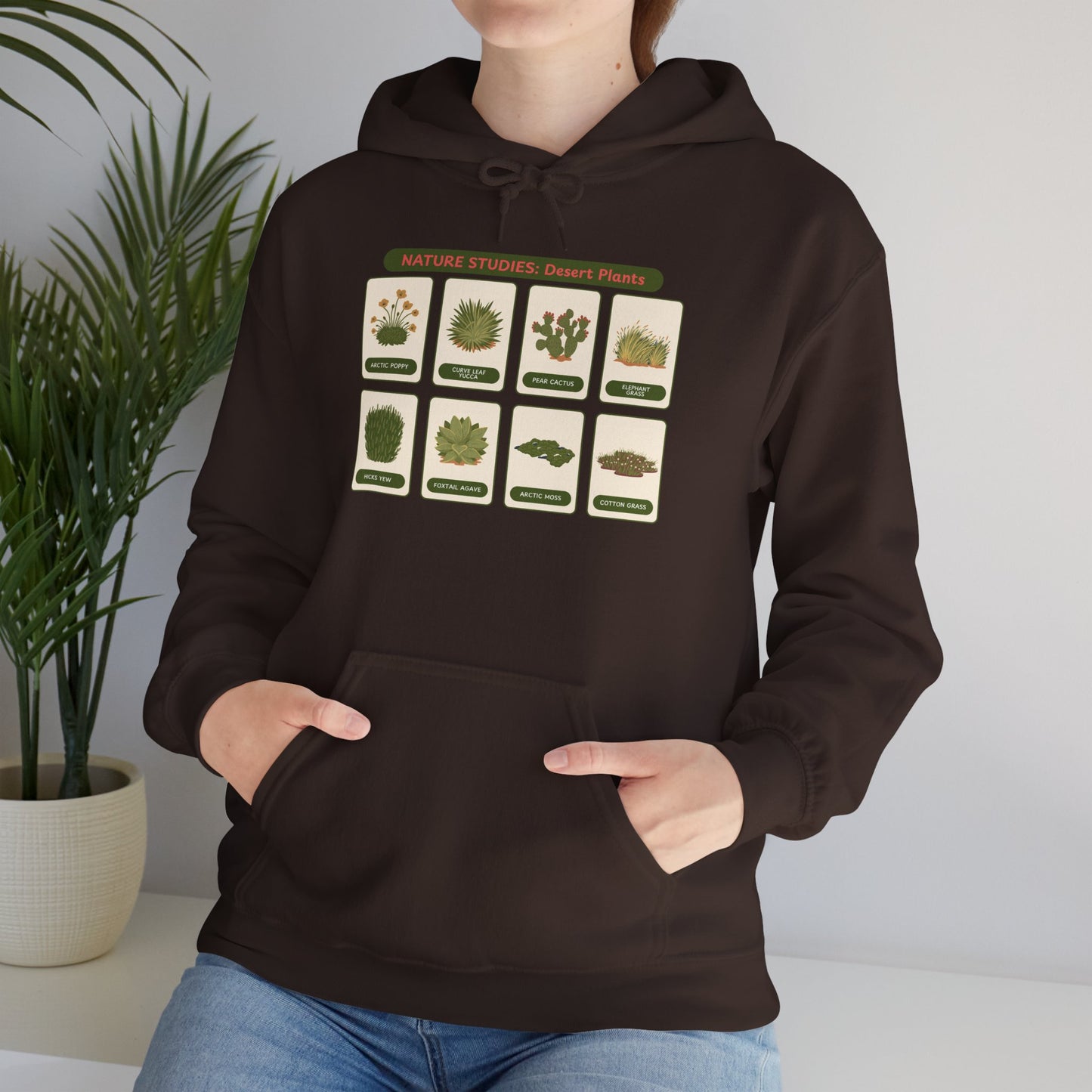 Nature Studies: Desert Plants Hoodie