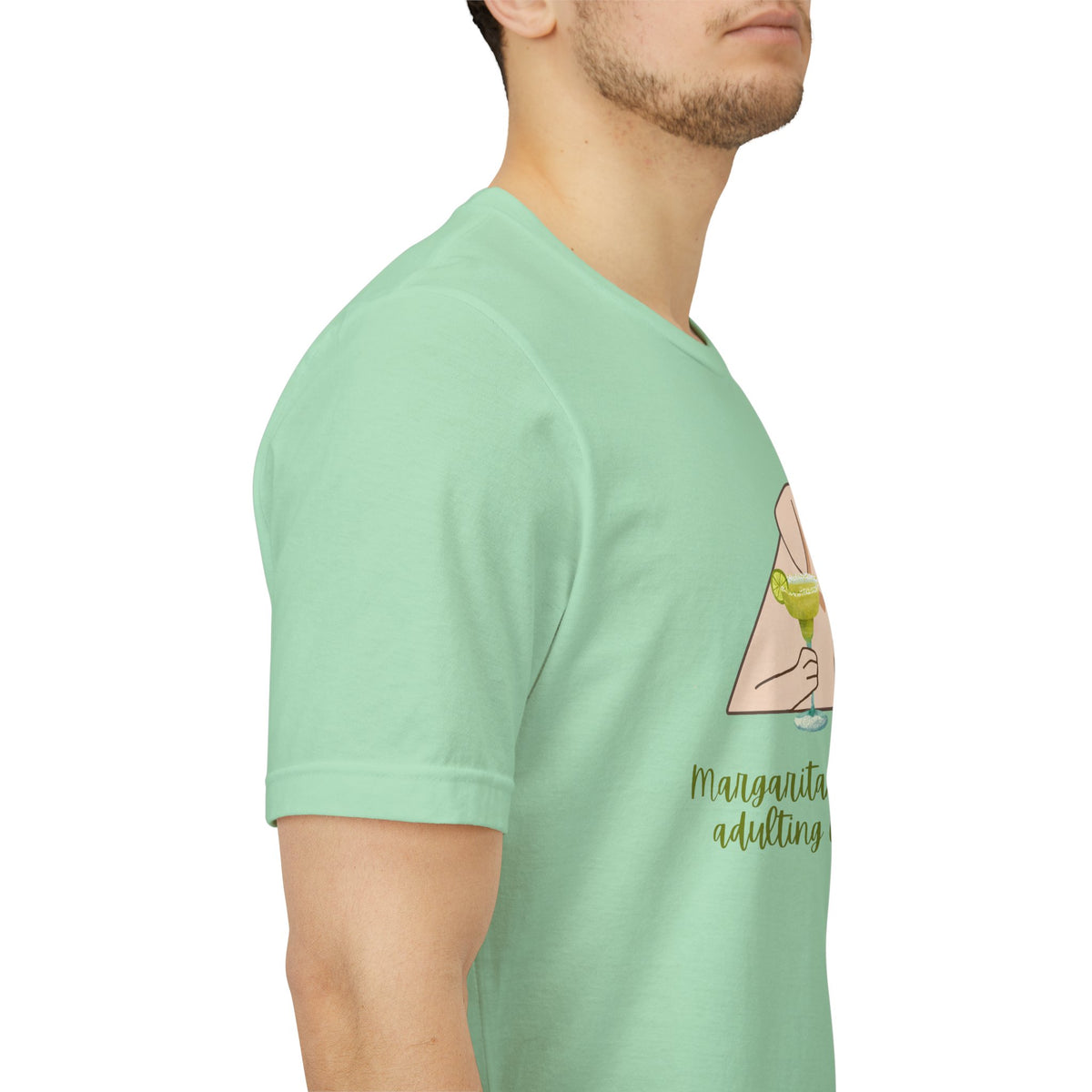 Margaritas...Because Adulting Is Hard | Unisex Jersey T-Shirt
