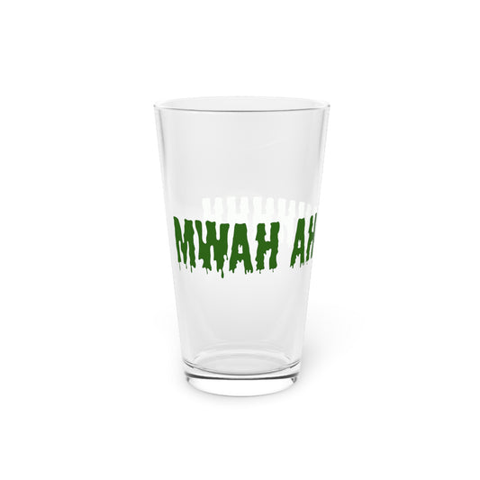 MWAH AH AHHHHH Halloween 16oz Pint Glass