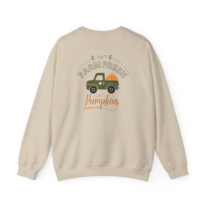 Farm Fresh Pumpkins Vintage Truck Crewneck