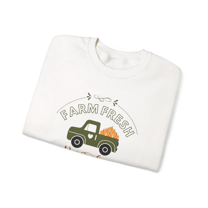 Farm Fresh Pumpkins Vintage Truck Crewneck