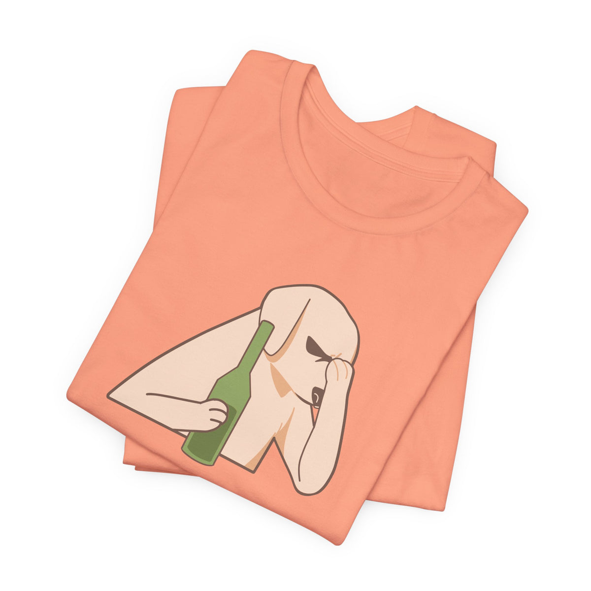 Wine...Because Adulting Is Hard | Unisex Jersey T-Shirt