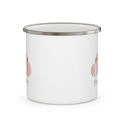 Bring On The Pumpkins  Enamel Camping Mug