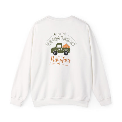 Farm Fresh Pumpkins Vintage Truck Crewneck