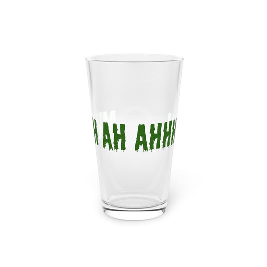 MWAH AH AHHHHH Halloween 16oz Pint Glass