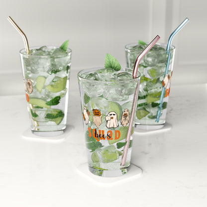 Halloween Pint Glass | Boos Squad
